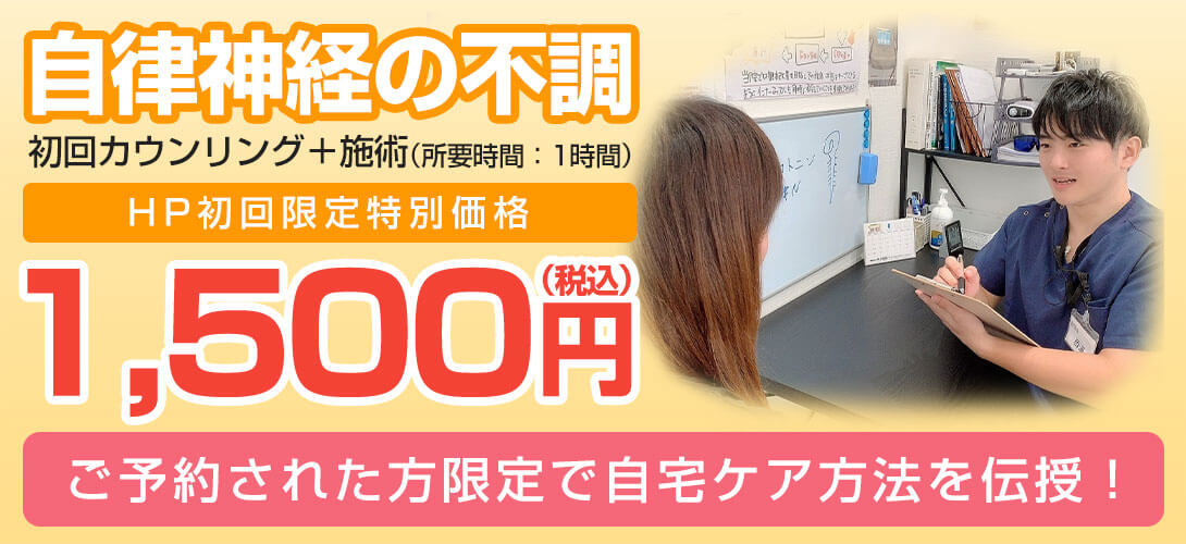 初回体験:1,500円(税込)